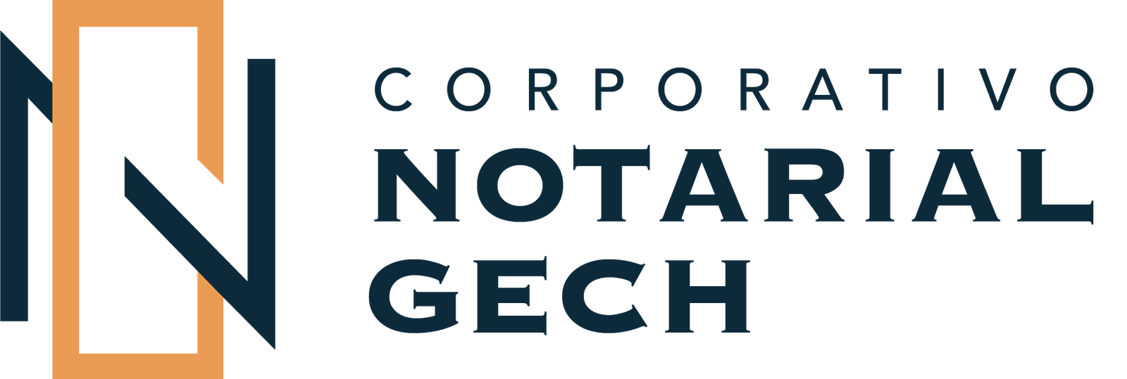Logotipo de Corporativo Notarial GECH
